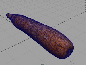 real carrot Model 3D