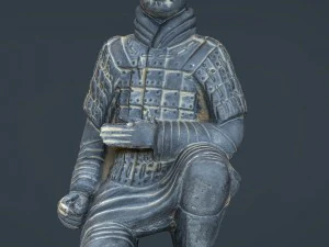 soldado de terracota Modelo 3D