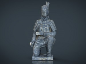 terracota soldier Modelo 3D