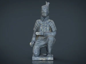 terracota soldier 3D Model