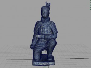terracota soldier 3D Model