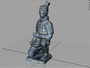 terracota soldier 3D Model