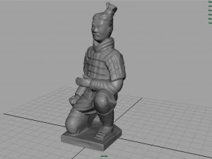 terracota soldier 3D Model
