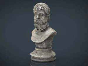 greek bust 3D Model