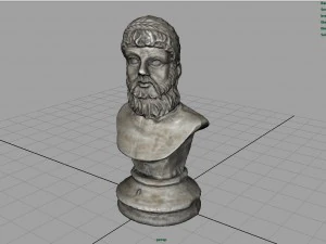 greek bust 3D Model