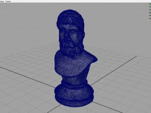 greek bust 3D Model