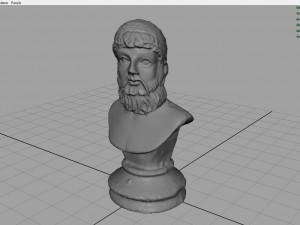 greek bust Modèle 3D