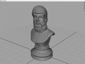 greek bust 3D Model