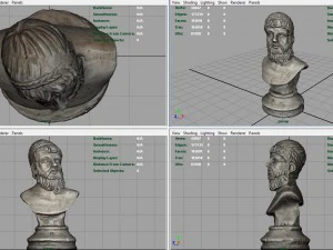 greek bust 3D Model