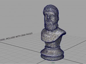 greek bust 3D Model