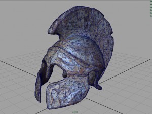 greek helmet Modèle 3D