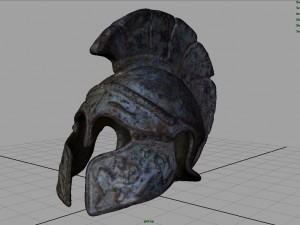 greek helmet Modèle 3D