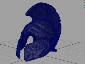 грецький шолом 3D Модель