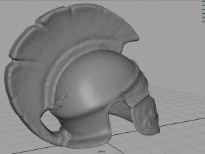 greek helmet Modèle 3D
