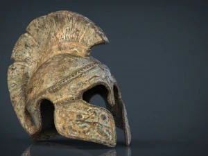 грецький шолом 3D Модель