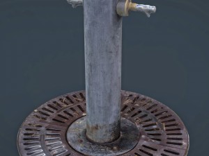 fountain 4 3D Model