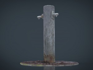 fountain 4 3D-Modell