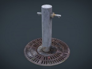 fountain 4 3D-Modell