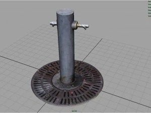 fountain 4 3D Model