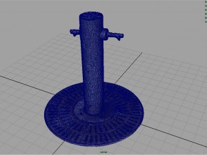 fountain 4 3D-Modell