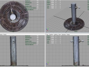 fountain 4 3D-Modell