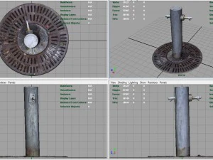 fountain 4 3D Model