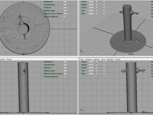 fountain 4 3D-Modell