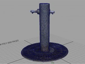fountain 4 3D Model