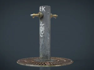 fountain 5 3D Model