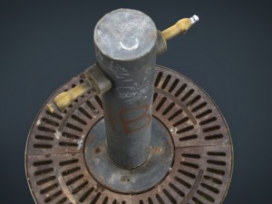 fountain 5 Modèle 3D
