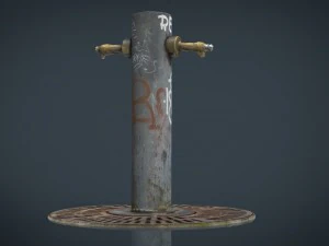 fountain 5 3D Model