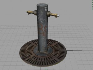 fountain 5 Modèle 3D