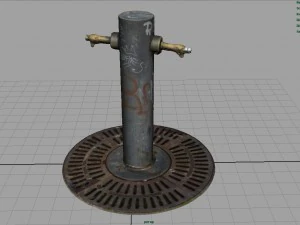 fountain 5 3D Model
