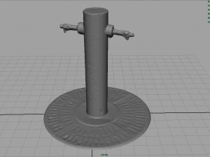 fountain 5 3D Model