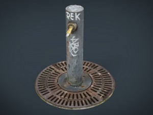fountain 5 Modèle 3D