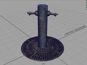 fountain 5 3D Model