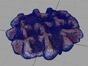 waffle chocolate Modello 3D