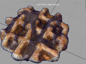 waffle chocolate Modello 3D