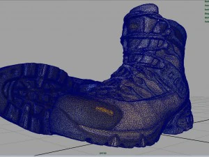 hiking boots 3D Model