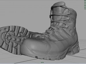 hiking boots 3D Model