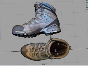 hiking boots 3D Model