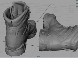 hiking boots 3D Model