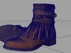 womens boots 3Dモデル
