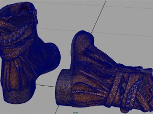 womens boots 3Dモデル