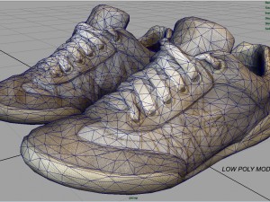 sneakers 1 3D 모델