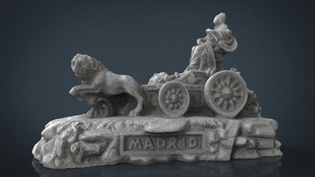 cibeles 3D Модель .c4d .max .obj .3ds .fbx .stl .blend 