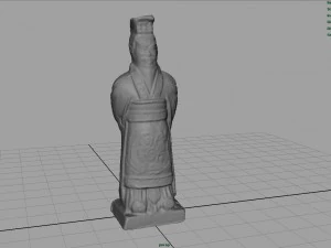 terracota soldier 2 3D Model