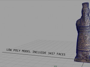 terracota soldier 2 Model 3D