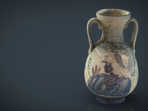 greek vase 2 3D 模型