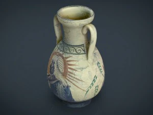greek vase 2 3D Model